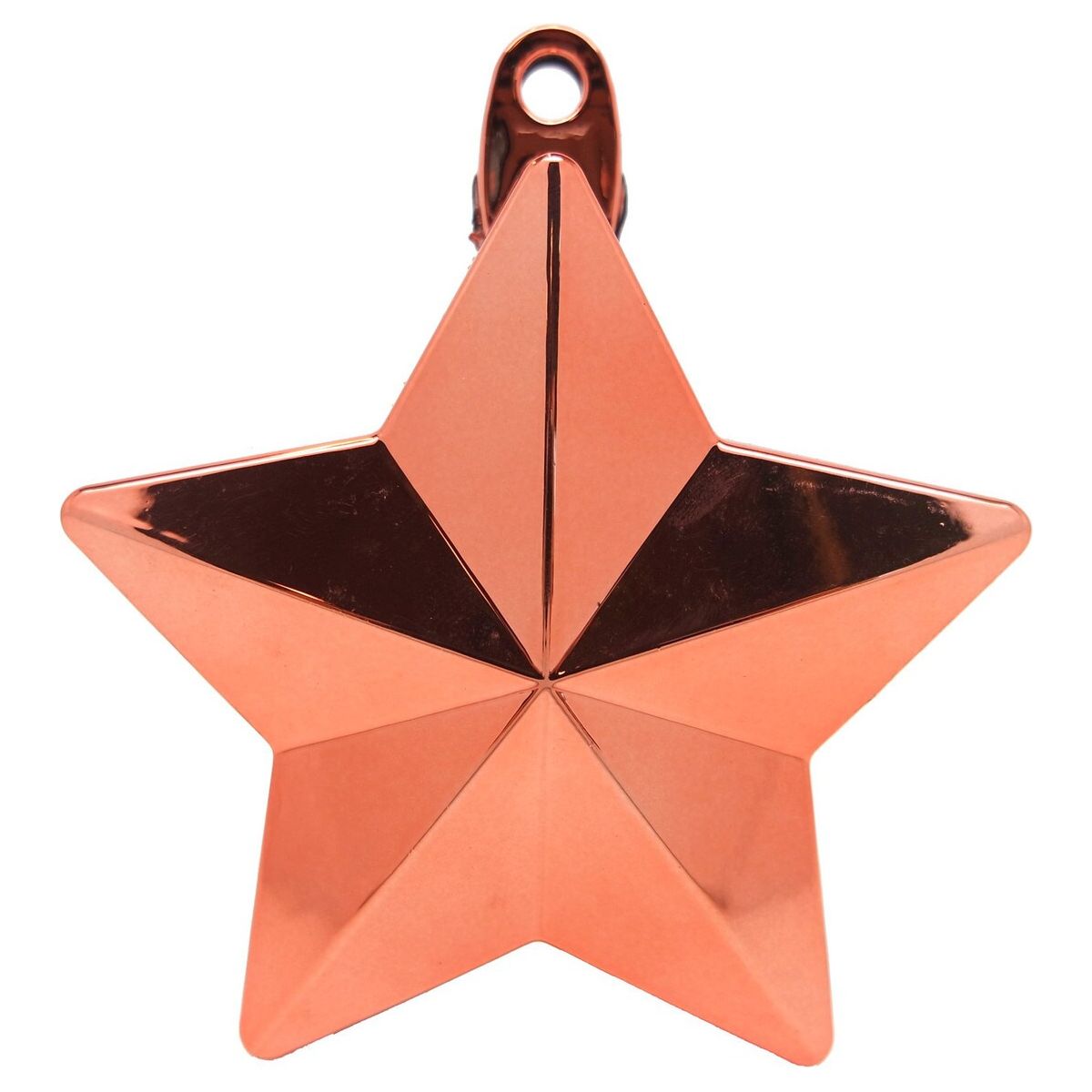 Glitz Star Balloon Weight - Rose Gold - Dollars and Sense