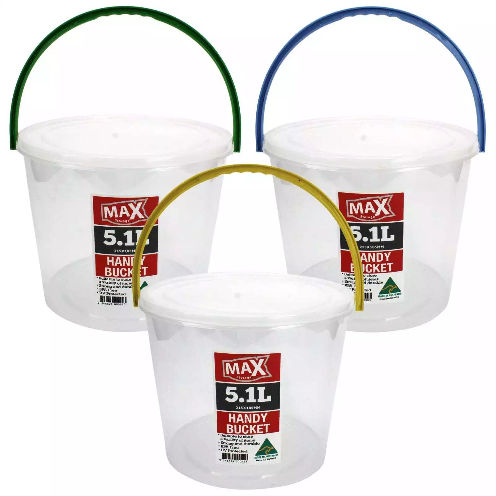 Max Handy Bucket - BPA Free - Dollars and Sense
