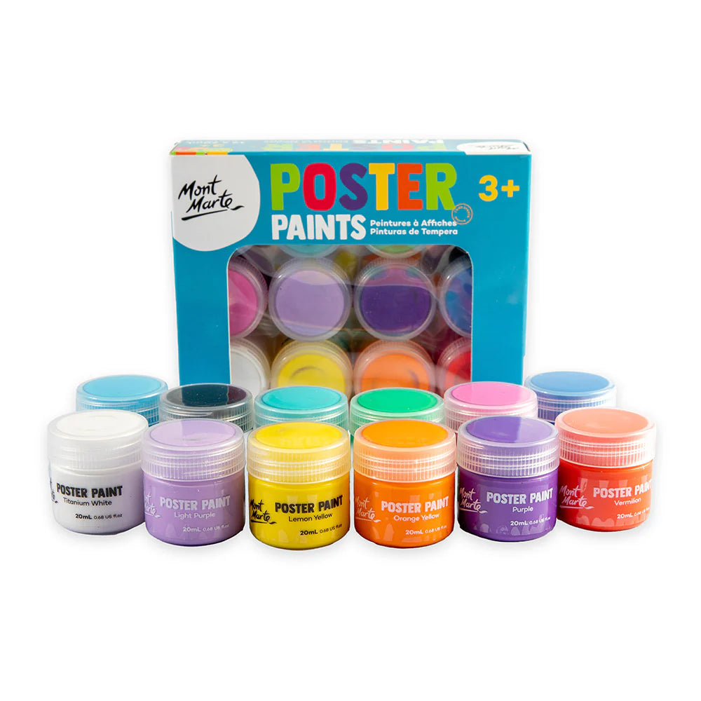 Mont Marte - Poster Paint Set - Dollars and Sense