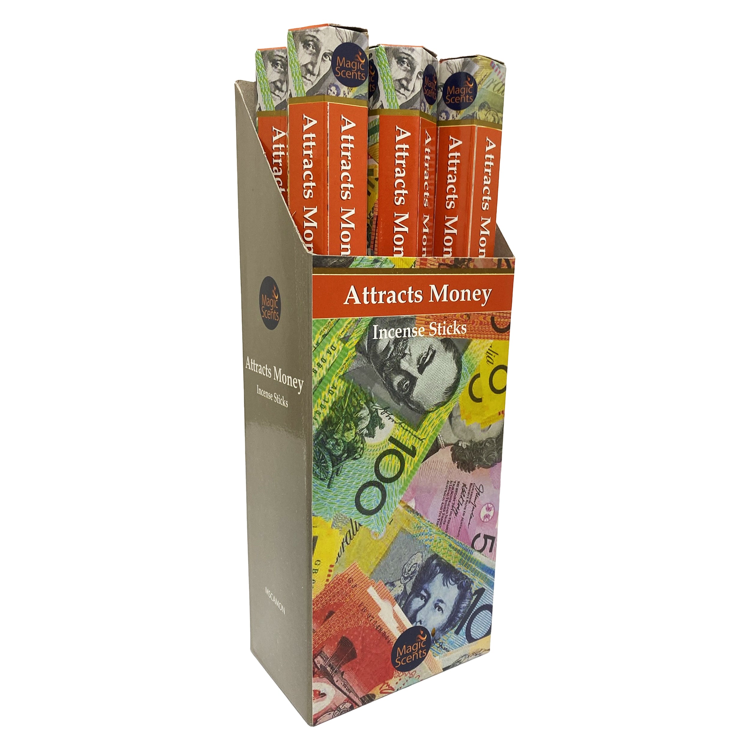 MAGIC SCENTS HEX ATTRACTS MONEY (B/6)