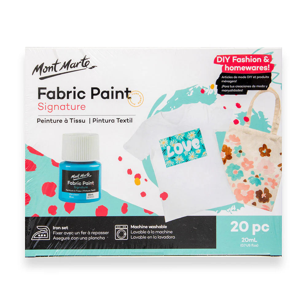Mont Marte - Fabric Paint Set - Dollars and Sense