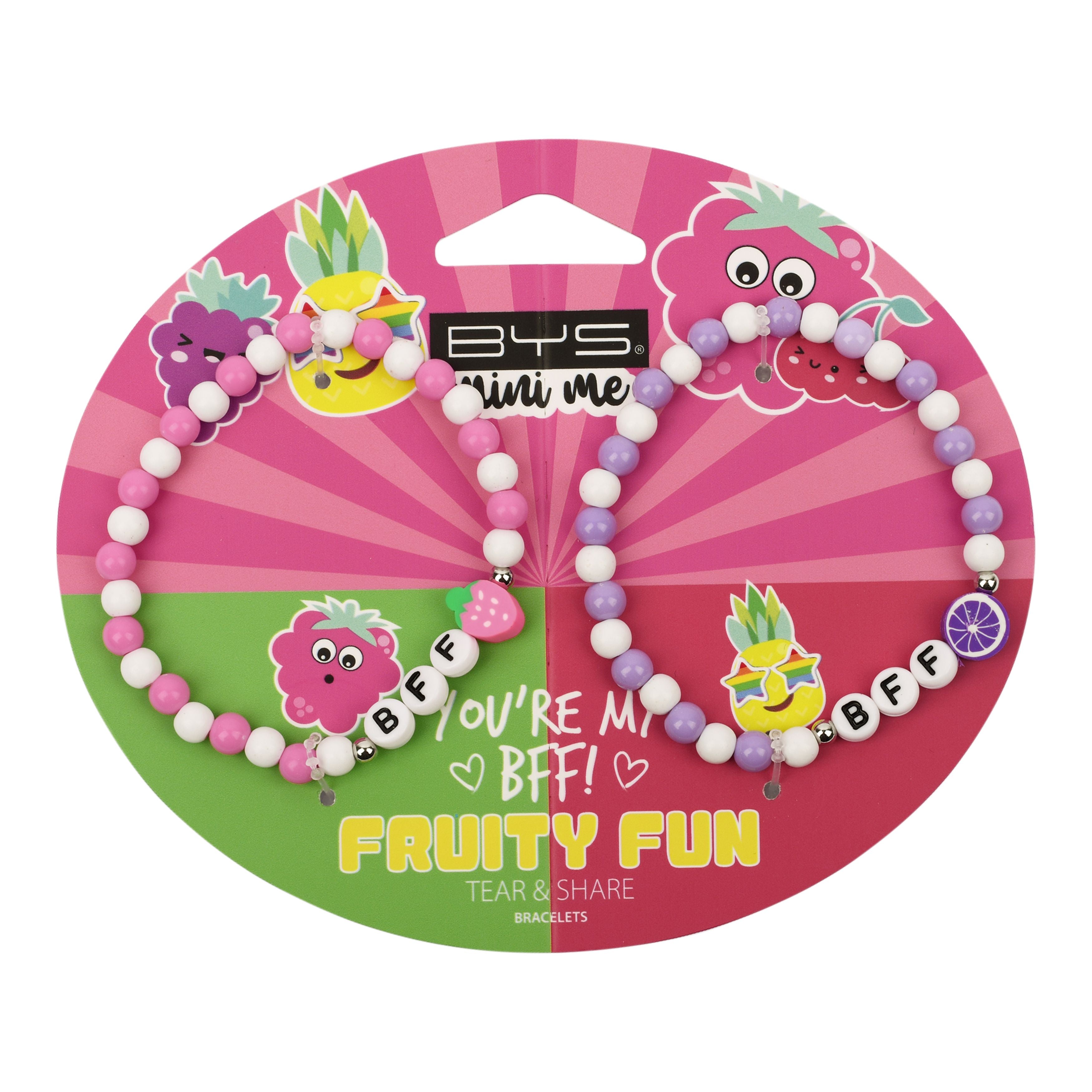 Bys Mini Me Tear & Share Bracelets - Fruity Fun - Dollars and Sense