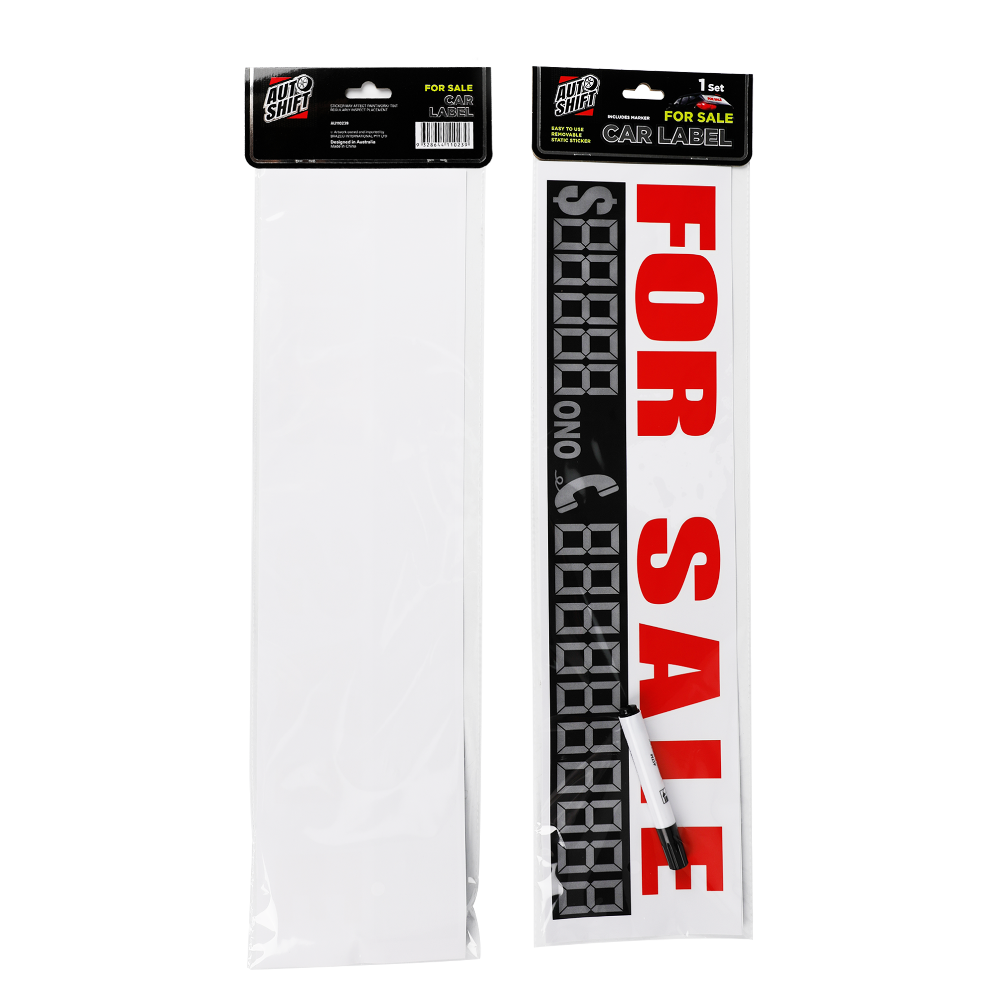 Car Label - For Sale - Dollars and Sense