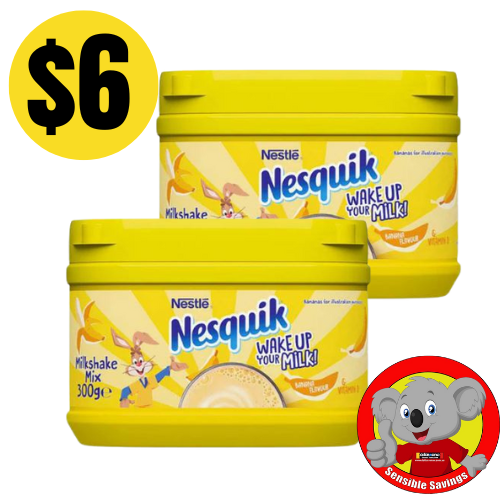 Nesquik Milkshake - Banana - Dollars and Sense