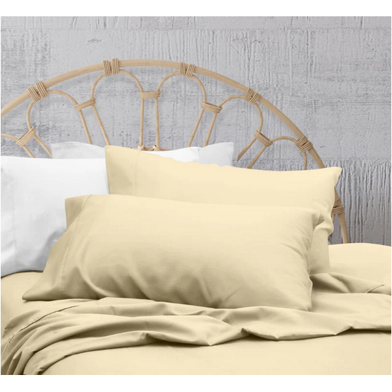 Queen Bed Thermal Flannel Sheet Set - Pebble - Dollars and Sense