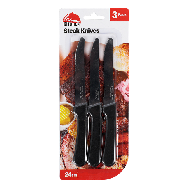 Steak Knives Set - Deluxe - Dollars and Sense