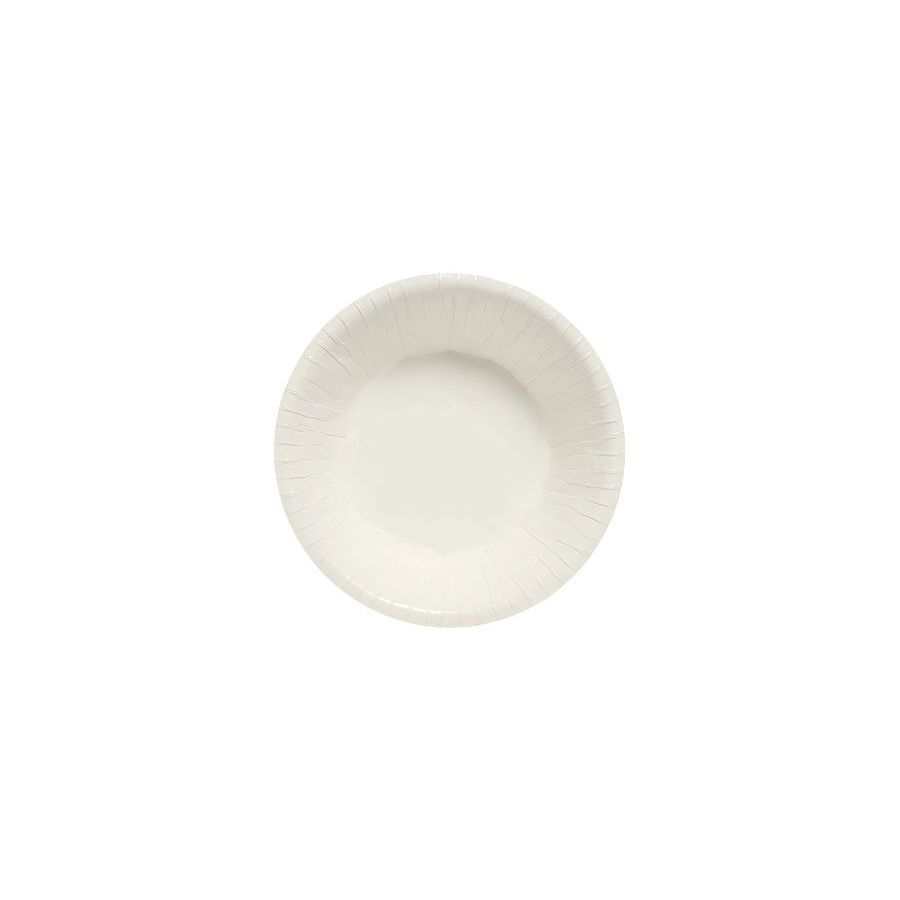180mm FSC Round White Paper Bowl Pk15