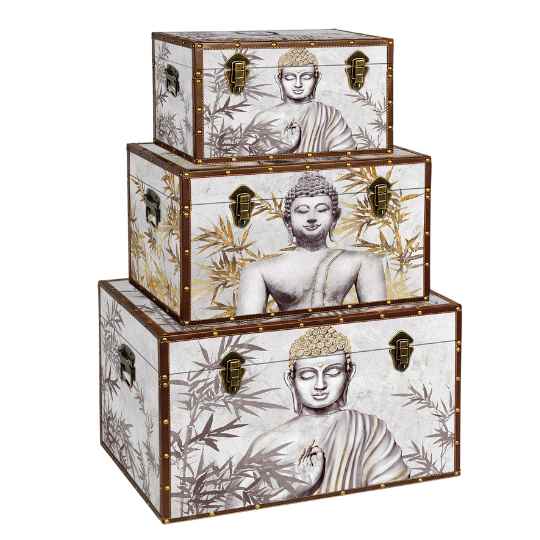 Buddha Leather Trunk - Medium - Dollars and Sense