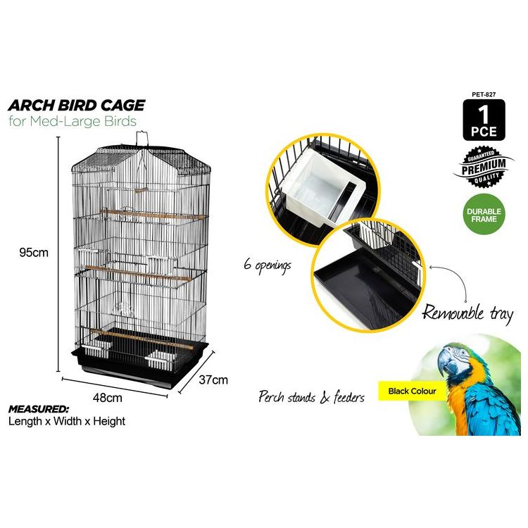 Bird Cage - Arched Design - Dollars and Sense