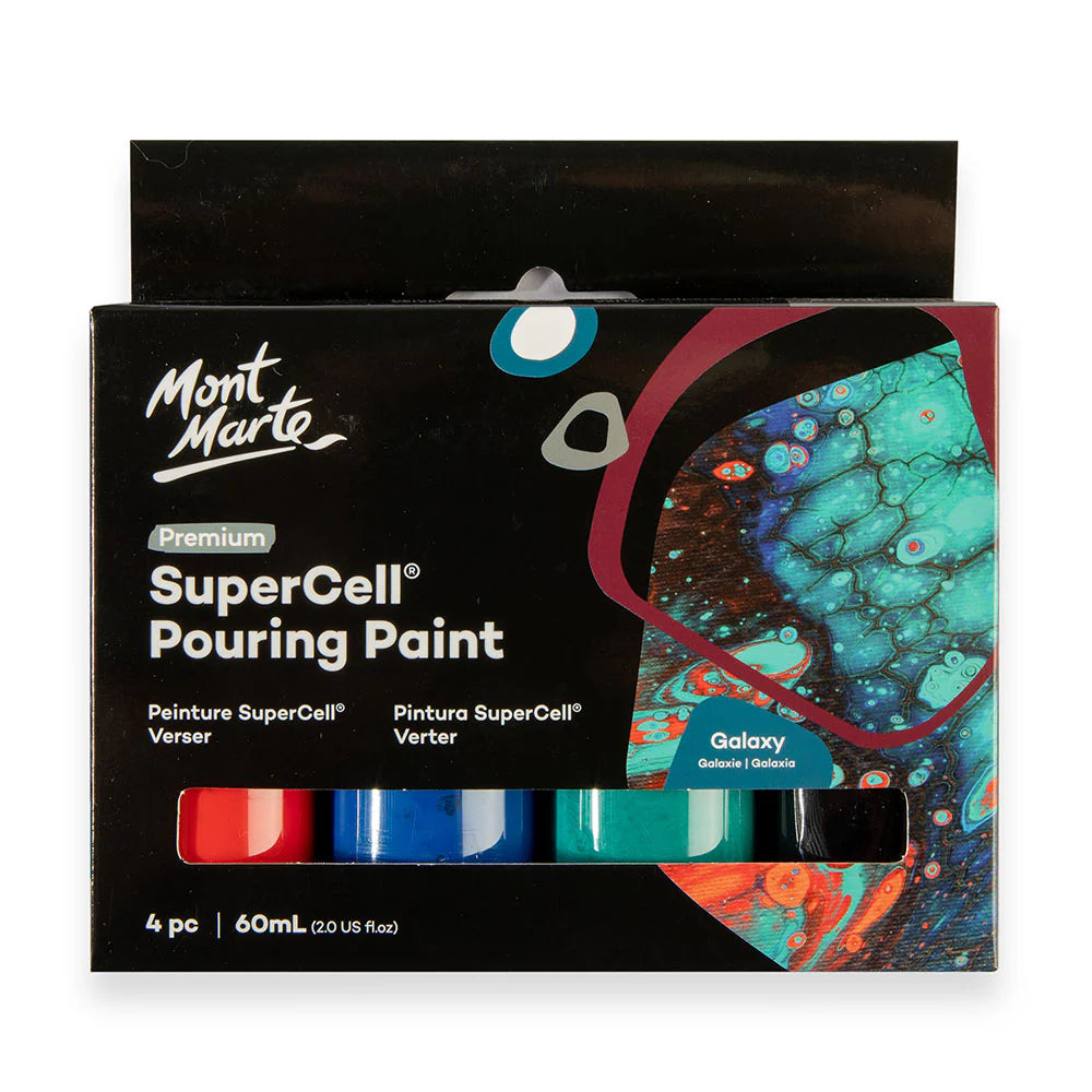 Mont Marte SuperCell Pouring Paint - Galaxy - Dollars and Sense