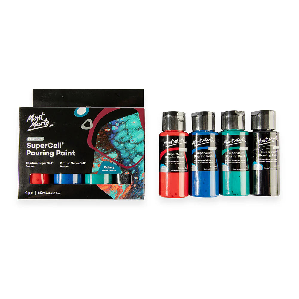 Mont Marte SuperCell Pouring Paint - Galaxy - Dollars and Sense
