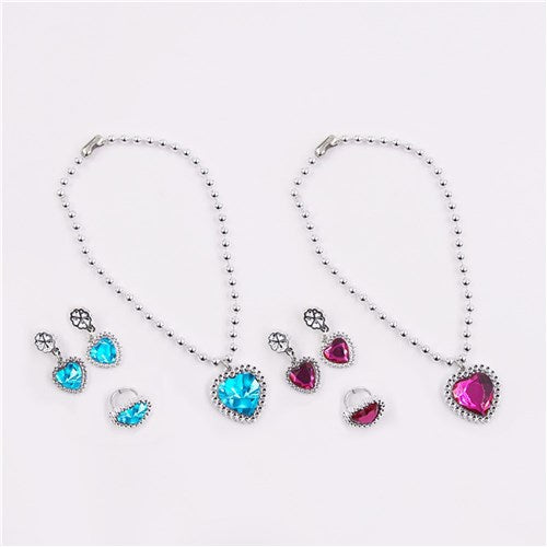 Necklace & Earring Set - Princess - Dollars and Sense