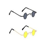 Retro Hip Hop Glasses - Black or Yellow - Dollars and Sense