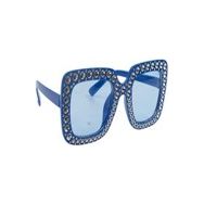 Party Glasses Bling Square - Blue - Dollars and Sense