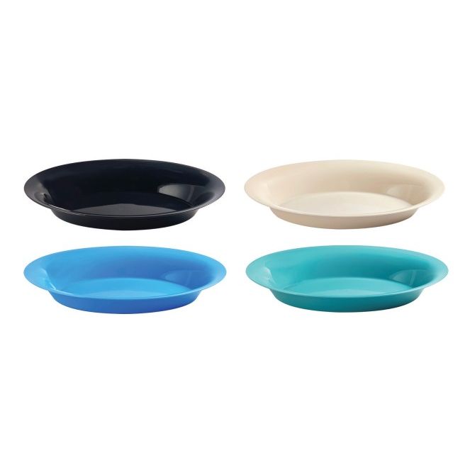 400mm x 275mm Coloured Deep Oval Tray Pk1