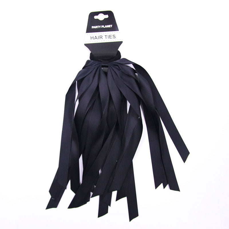 2Pk Tassel Hair Ties-Black SKU PP89327 - Dollars and Sense
