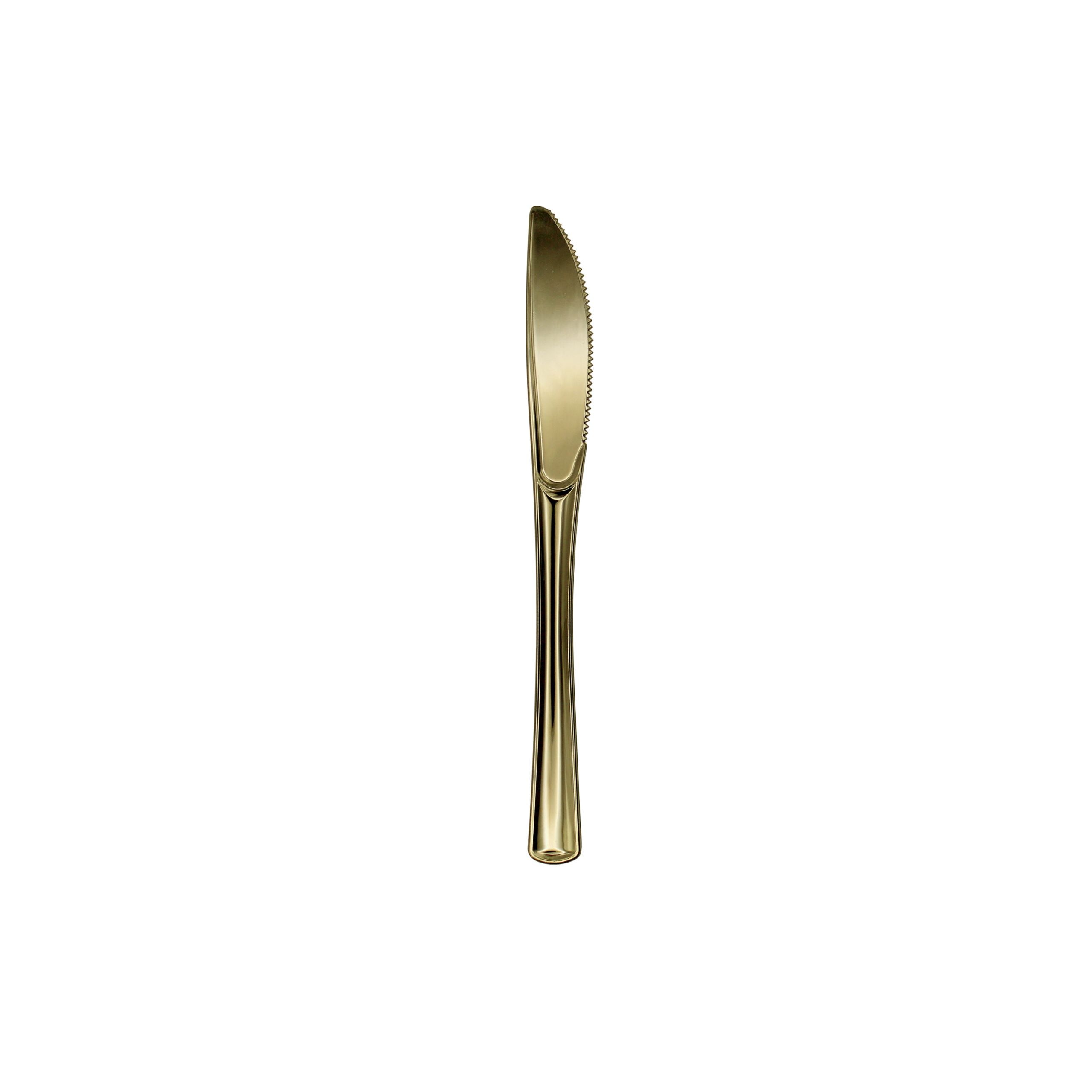 Stainless Steel Heavy Duty Knife Gold Pk12