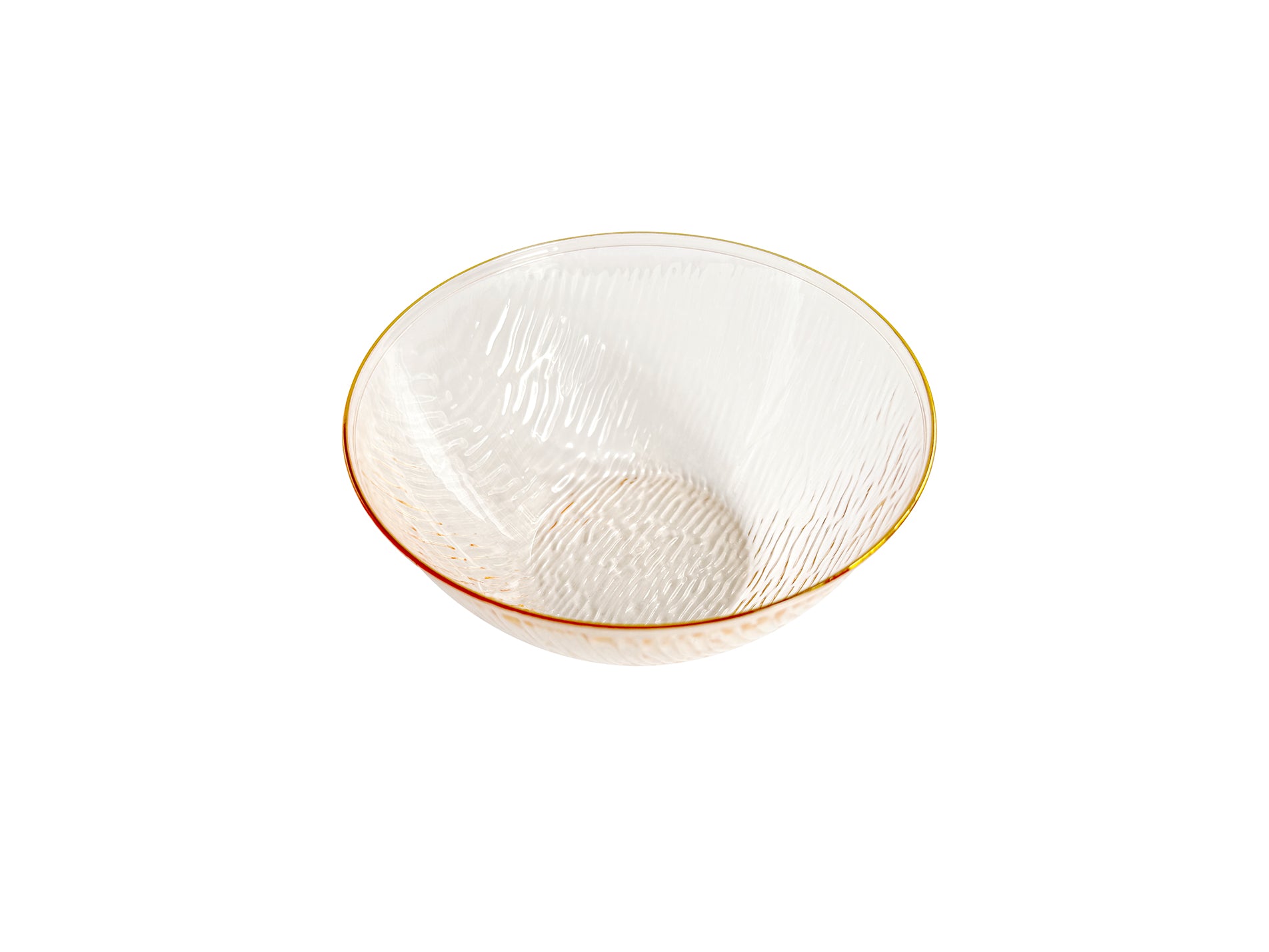120mm x 58mm Heavy Duty Gold Bowl With Gold Rim Pk10