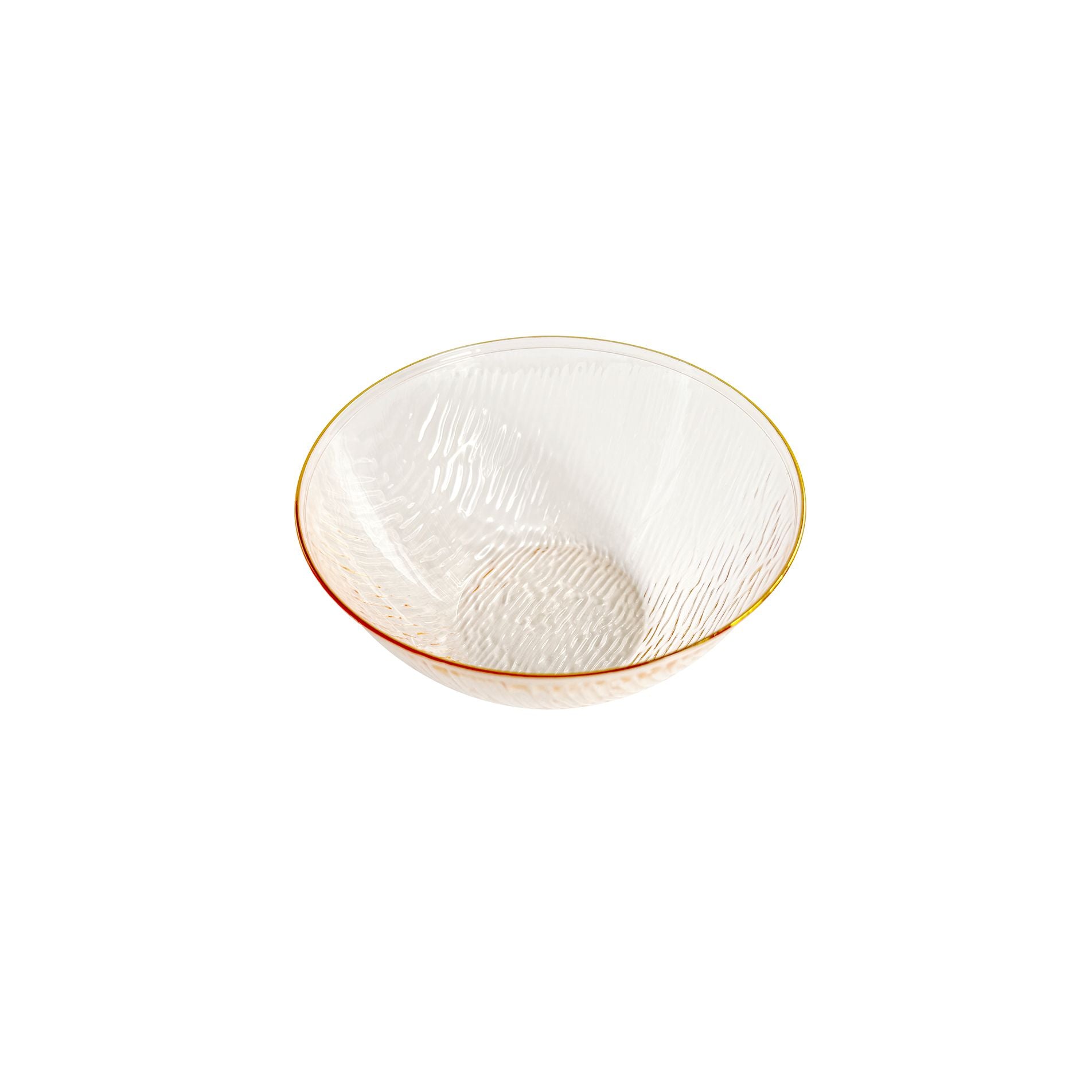 120mm x 58mm Heavy Duty Gold Bowl With Gold Rim Pk10