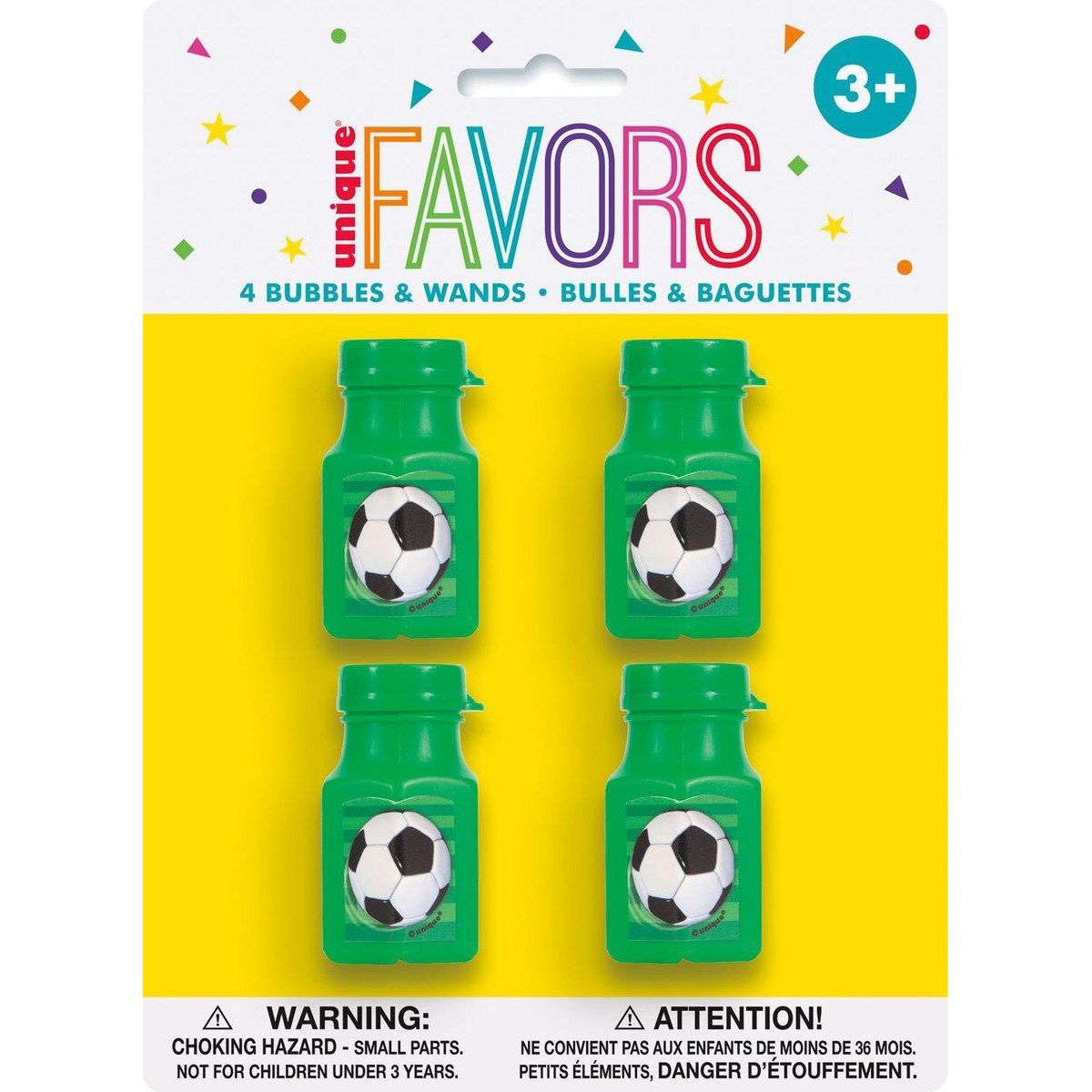 3D Soccer Ball - Bubble Bottles - Dollars and Sense