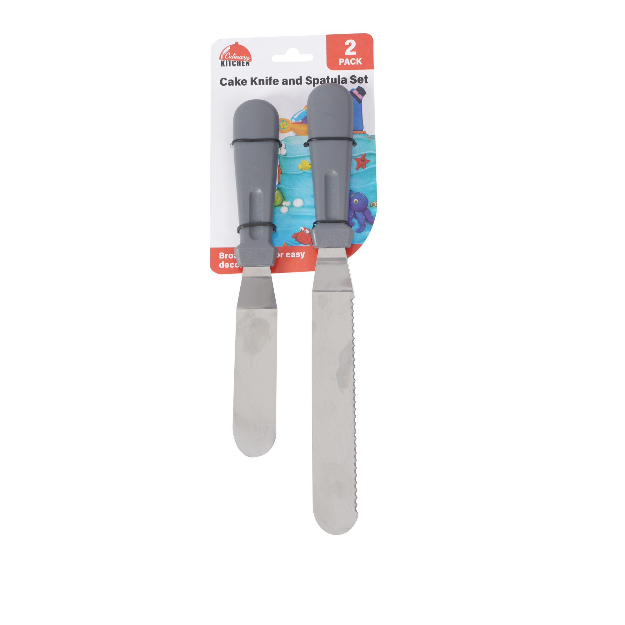 Cake Knife & Spatula Set - Dollars and Sense