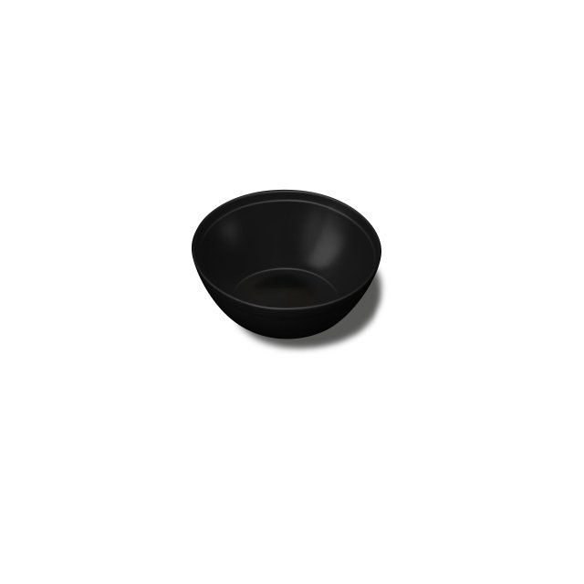 400ml Reusable Bowl Black Pk10
