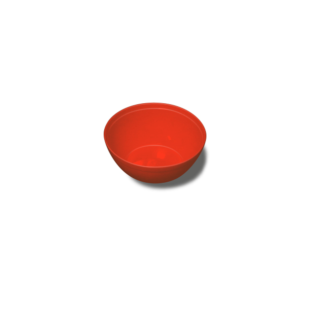 400ml Reusable Bowl Red Pk10