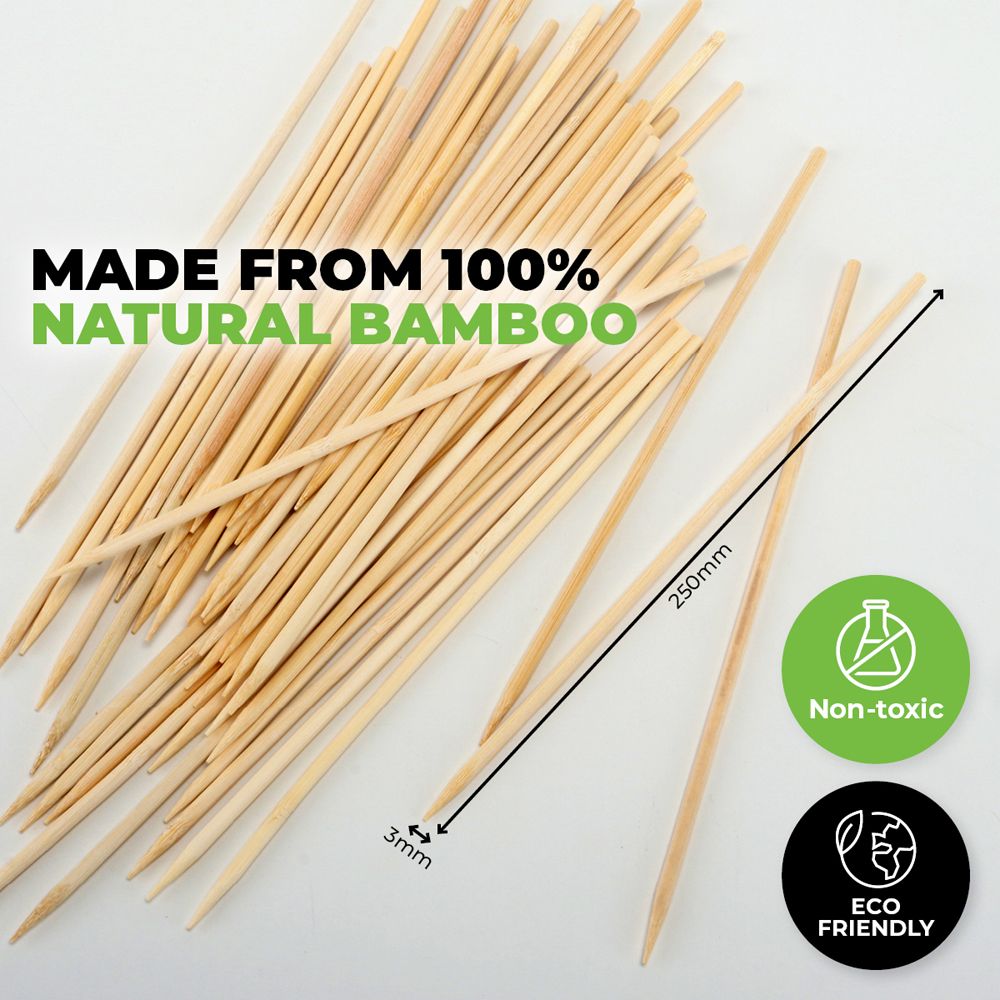 Food Skewers - Bamboo - Dollars and Sense