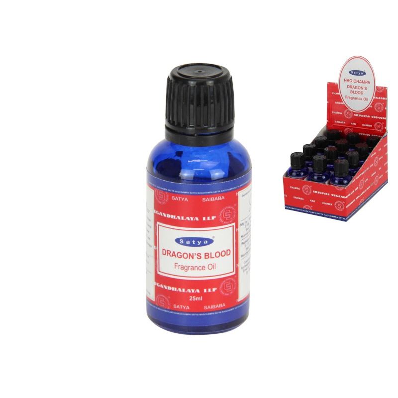 *25ml Satya Dragons Blood Fragrance Oil SKU SATFRDB - Dollars and Sense