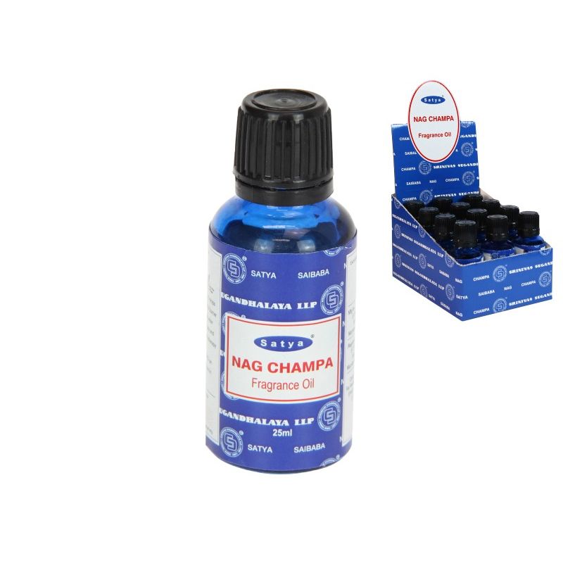 Satya Nag Champa Fragrance Oil 25ml SKU SATFRNC - Dollars and Sense