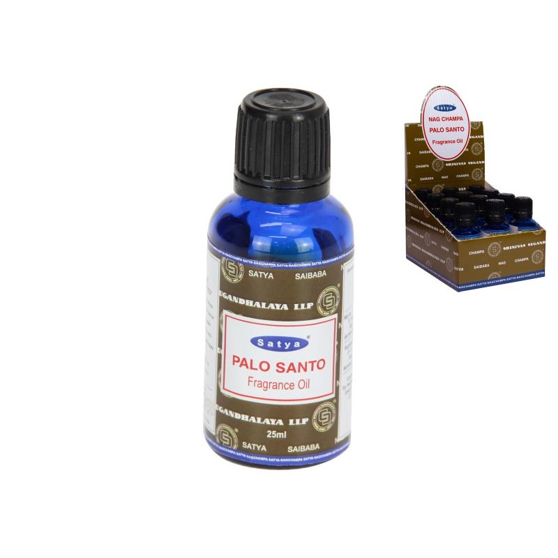 Satya Palo Santo Fragrance Oil 25ml SKU SATFRPS - Dollars and Sense