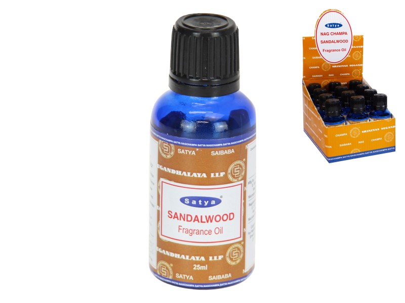 Satya Sandalwood Fragrance Oil 25ml