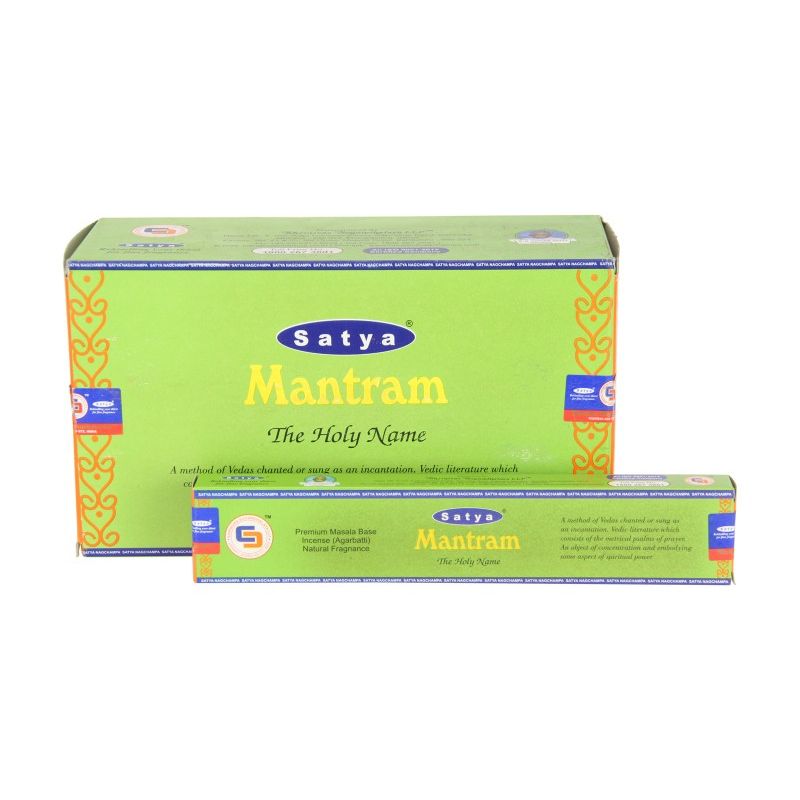Satya Mantram Incense 15grams SKU SATMAN - Dollars and Sense