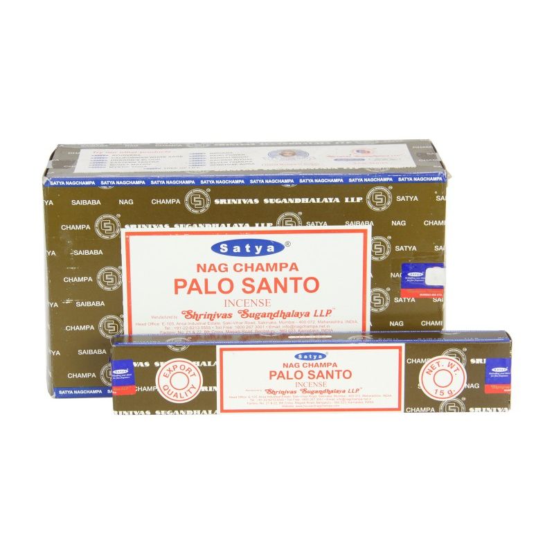 Satya Palo Santo Incense 15grams SKU SATPALO - Dollars and Sense
