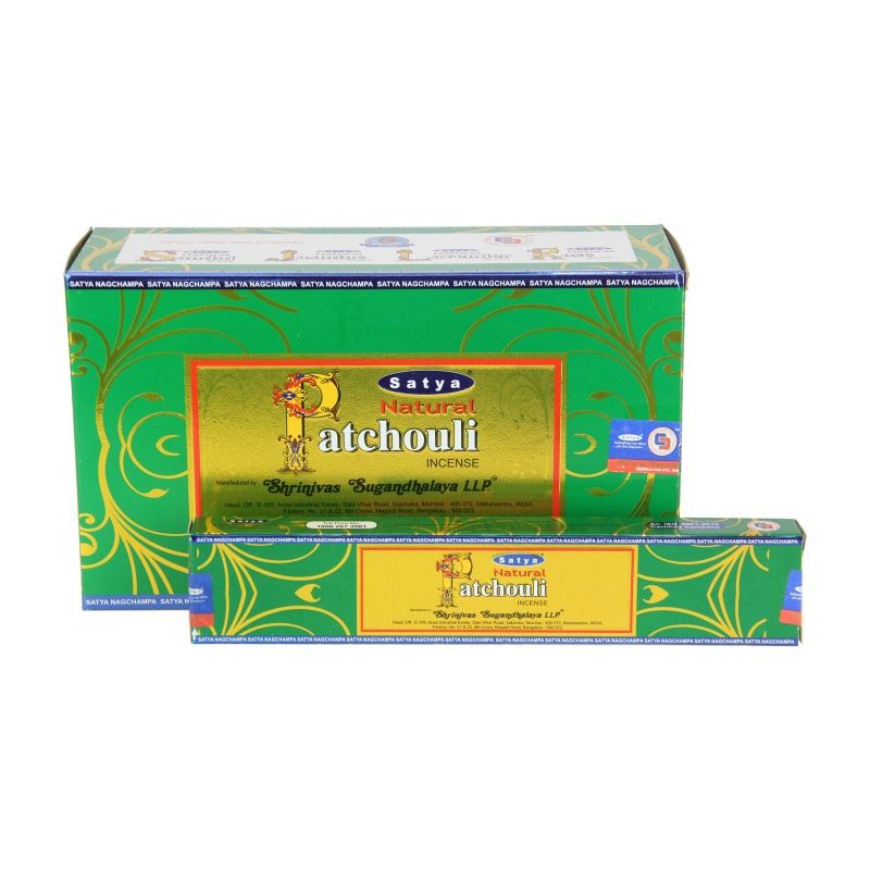 Satya Incense 15Gm Patchouli SKU SATPAT - Dollars and Sense