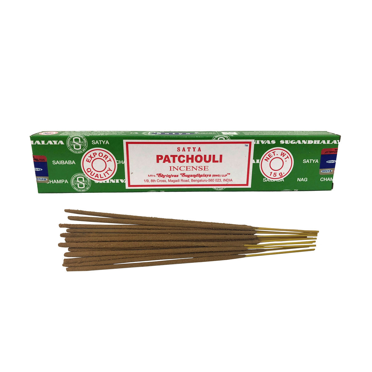 Satya Incense Patchouli 15GM