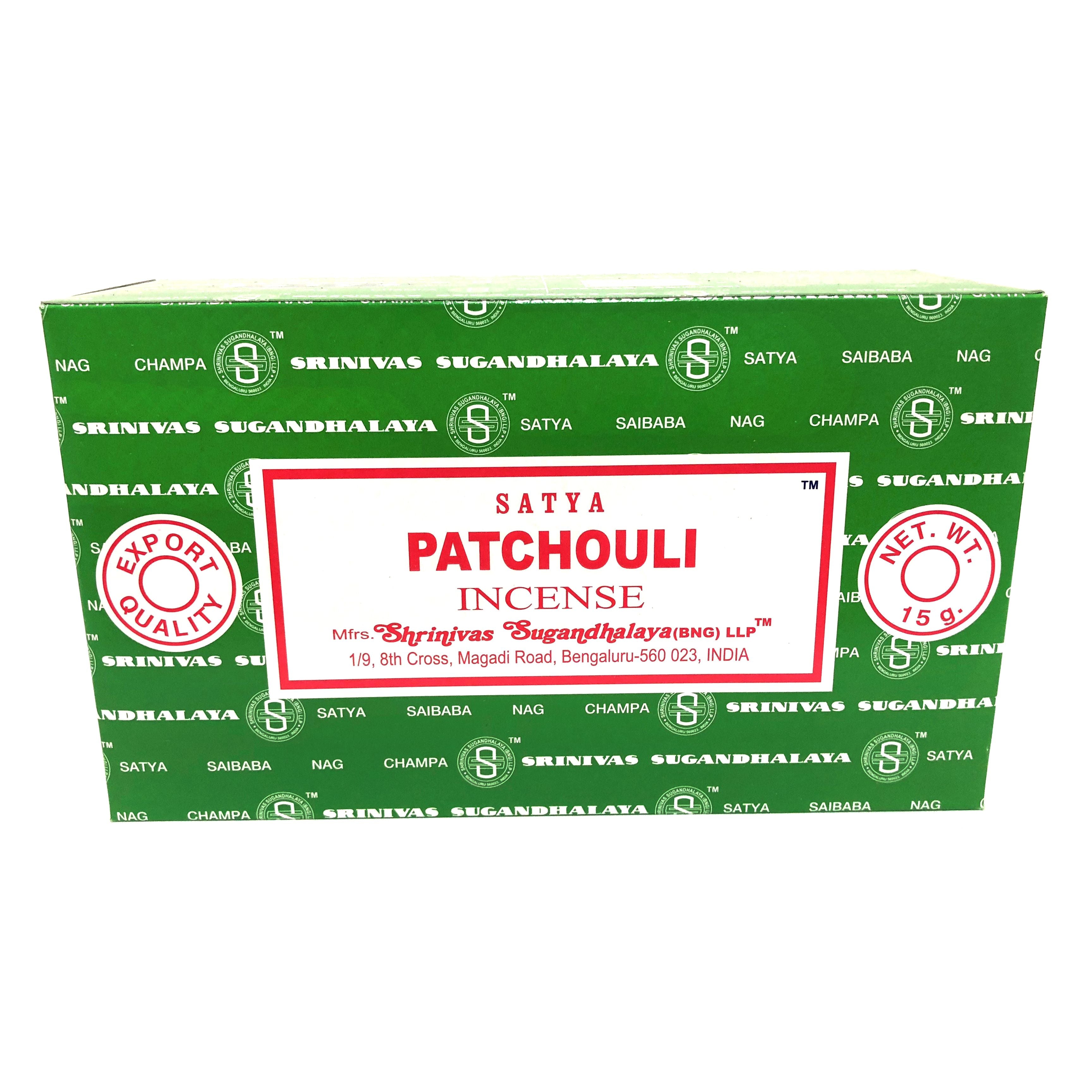 Satya Incense Patchouli 15GM