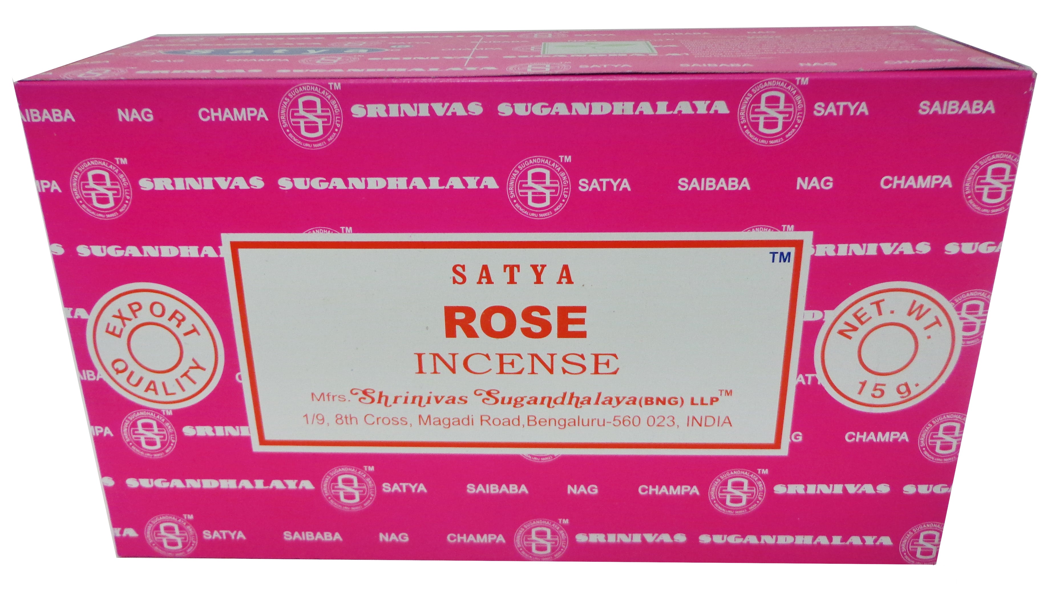 Satya Incense Rose 15GM