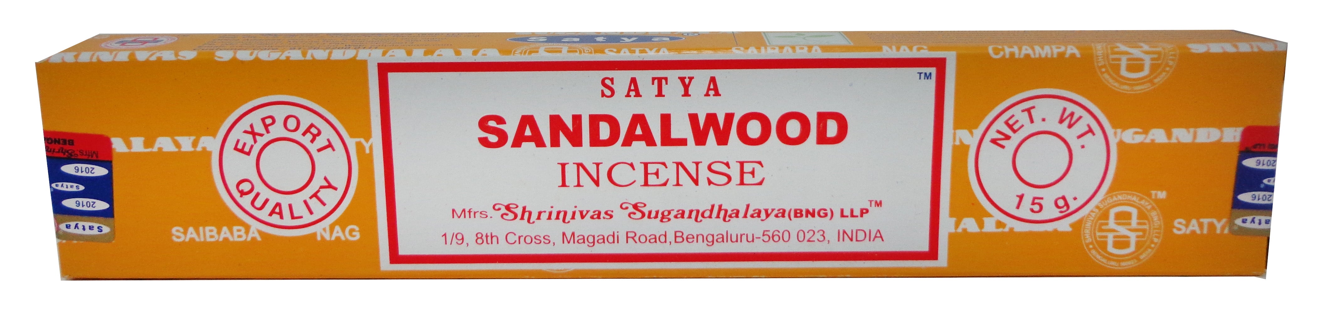 Satya Incense Sandalwood 15GM
