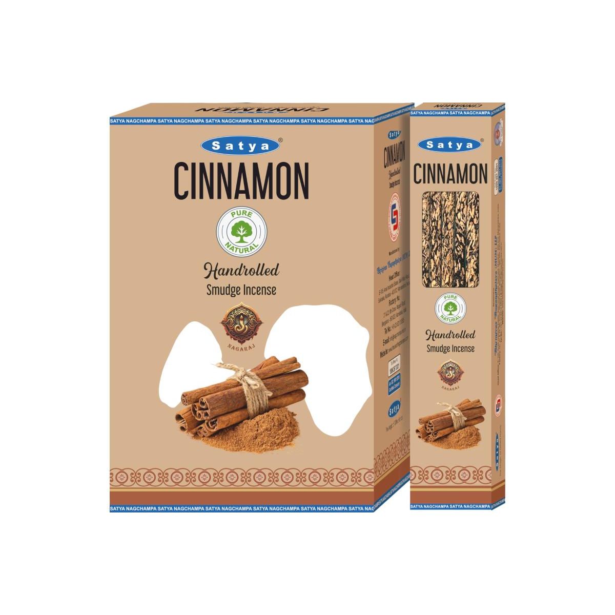 Satya Smudge Cinnamon Incense Sticks SKU SATSMCIN - Dollars and Sense
