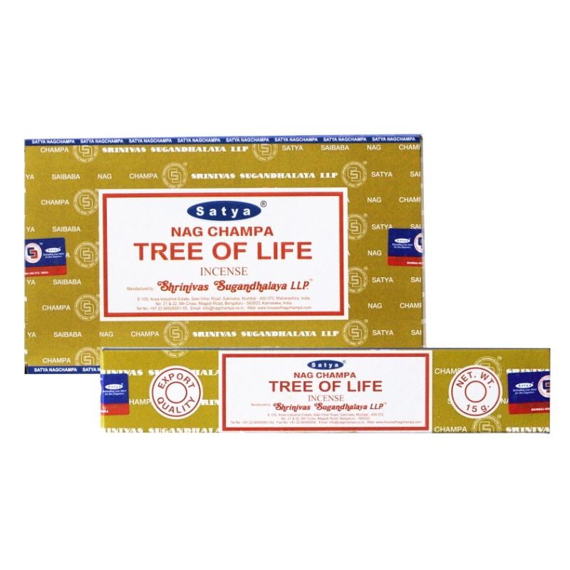 Satya Tree of Life Incense 15grams SKU SATTOL - Dollars and Sense
