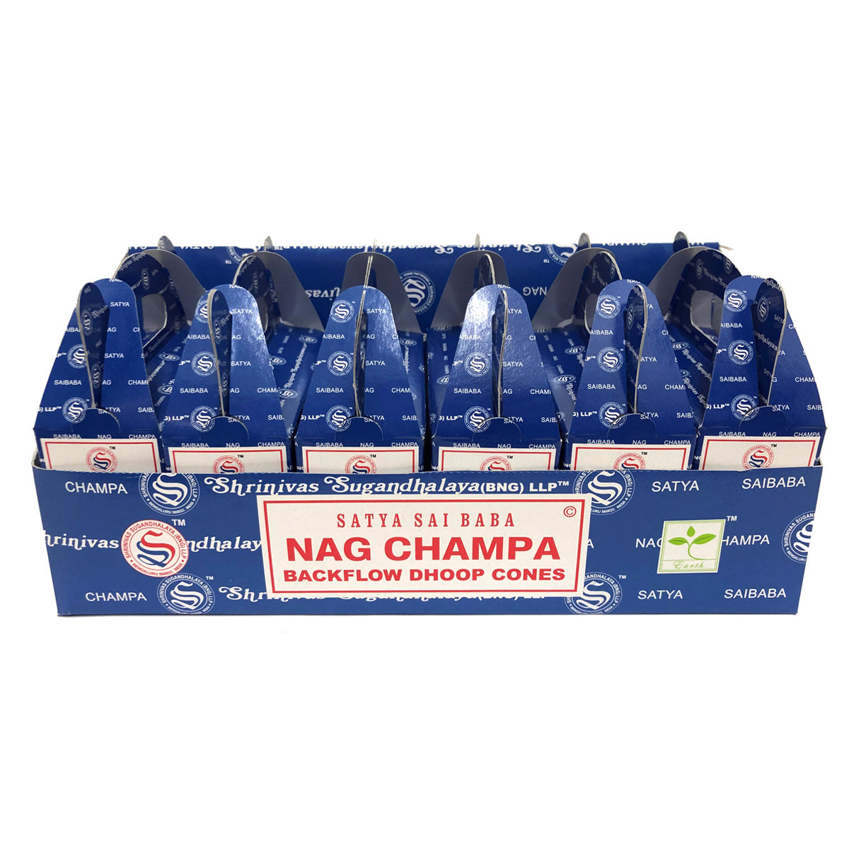 Satya Backflow Incense Cones Nag Champ