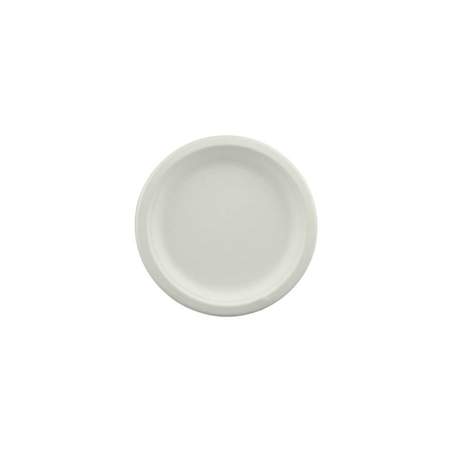 230mm Earth Sugar Cane Plate Pk10