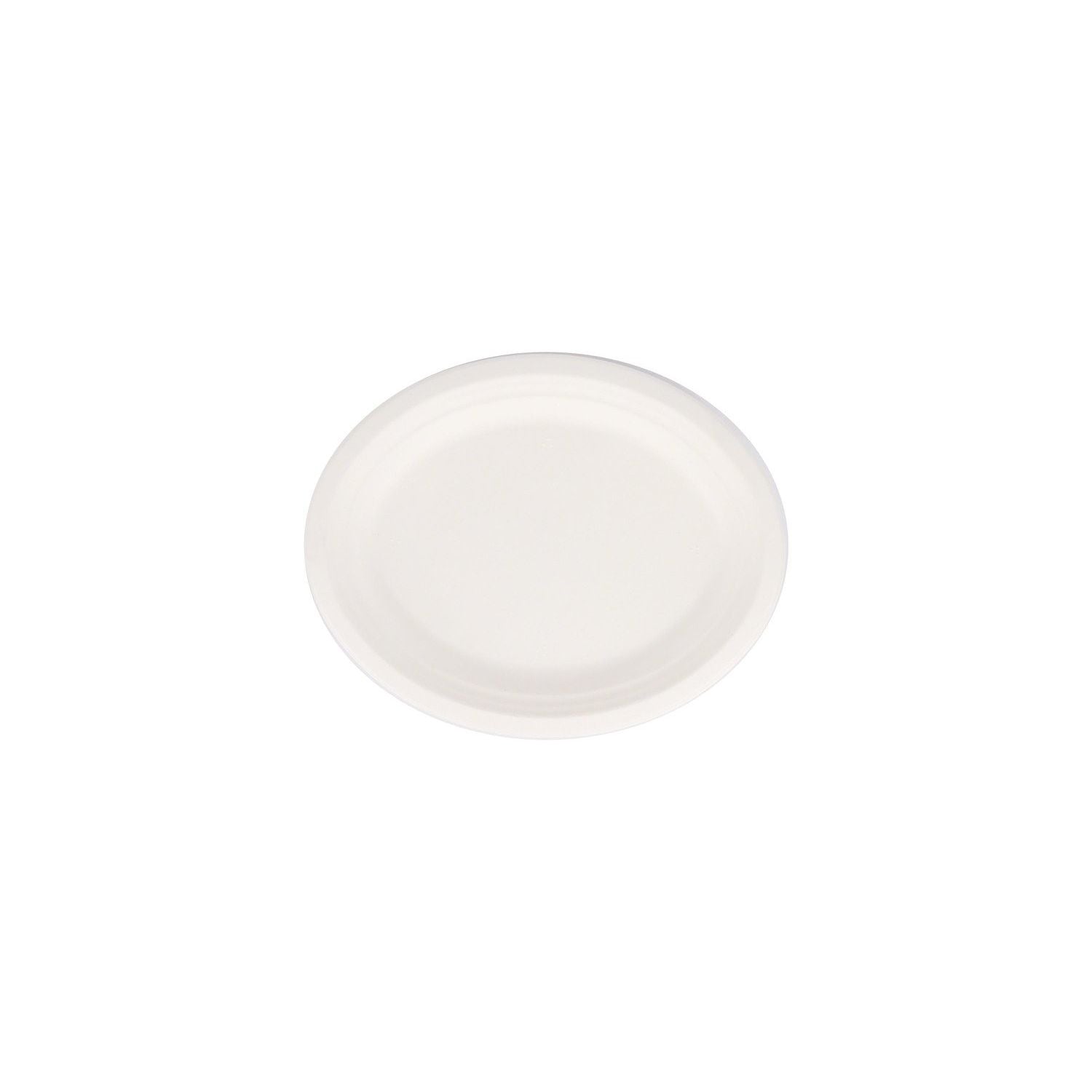 320mm x 260mm Earth Oval Sugar Cane Plate Pk25