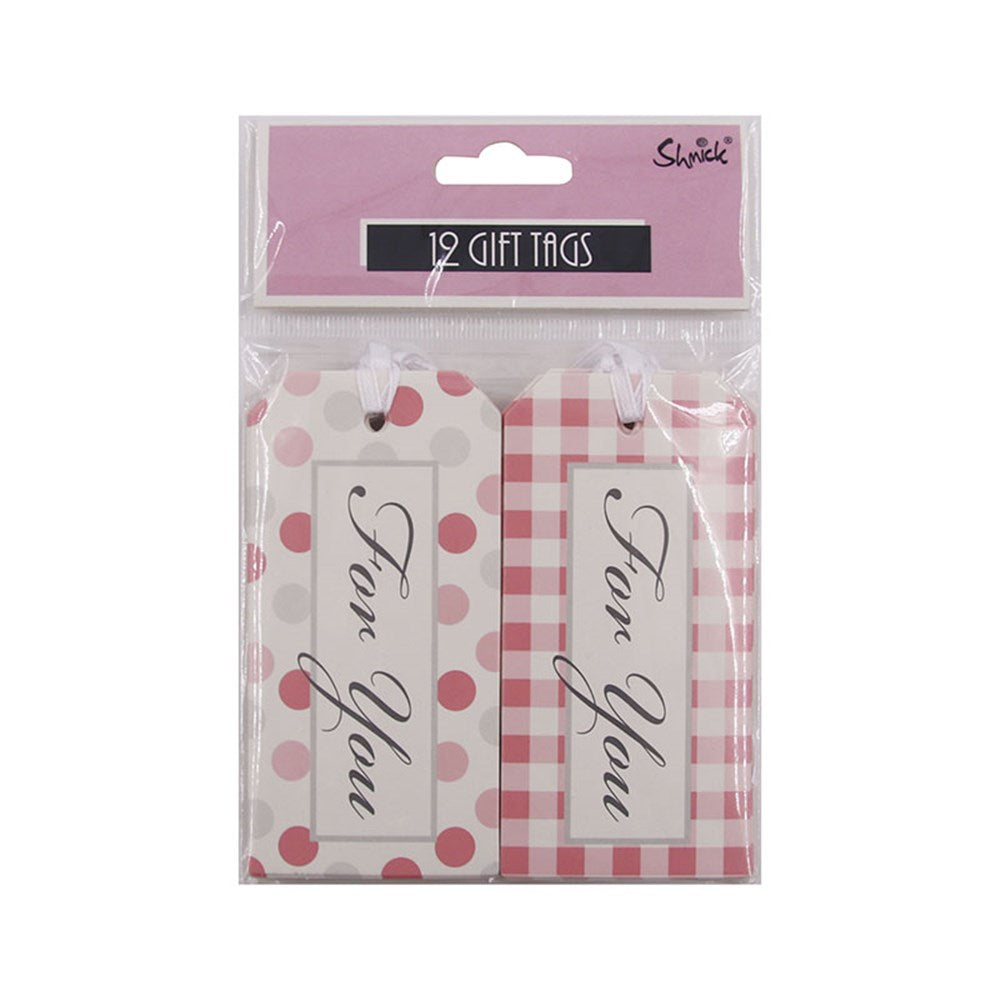 Gift Tags - Pink - Dollars and Sense