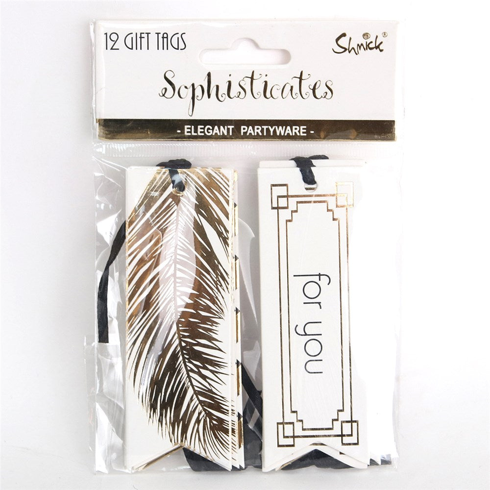 Gift Tags - Gold - Dollars and Sense