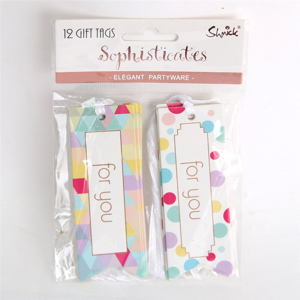 Gift Tags - Rainbow - Dollars and Sense