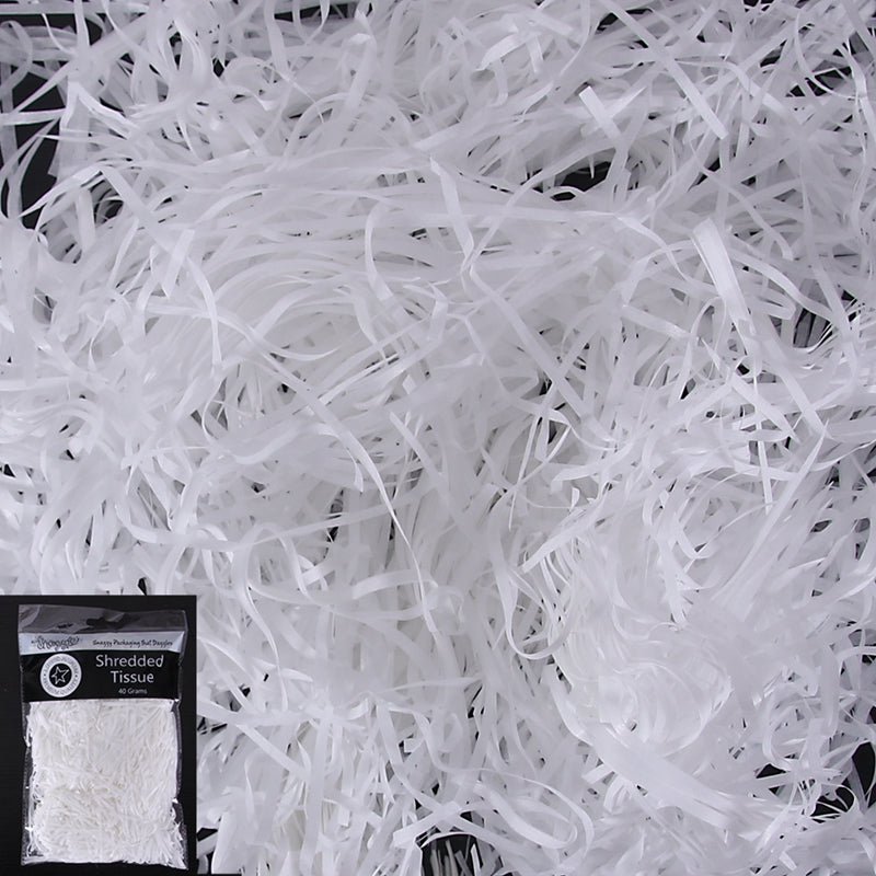 40G White Shredded Paper