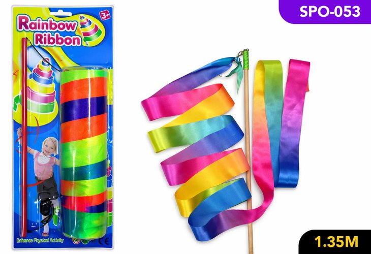Rainbow Ribbon 1.35m