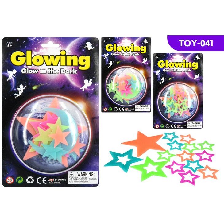 Space Glow in the Dark (Colours) 15pce
